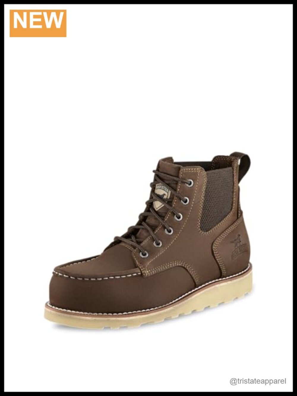Irish Setter Pipestone 6" Steel Toe Work Boot Full Grain Leather
